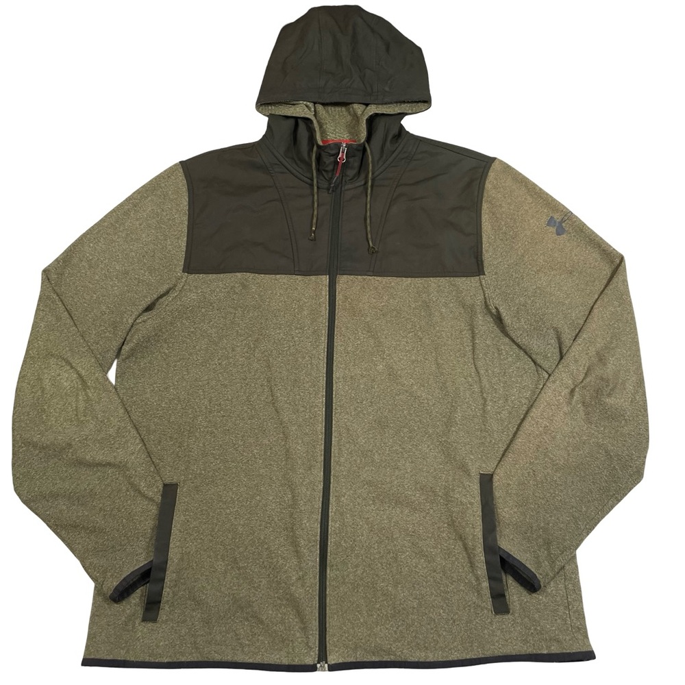 UA Under Armour Full-Zip Hoodie Fleece Size XL Jacket (Retail $110)